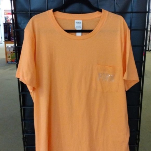 🆕 VS PINK Bling T-shirt XL - Picture 3 of 6